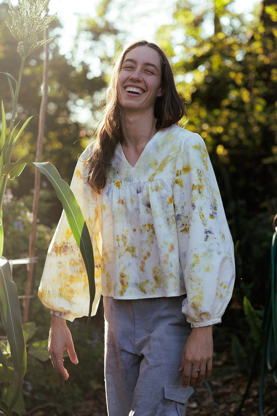Chamomile Blouse - Botanical
