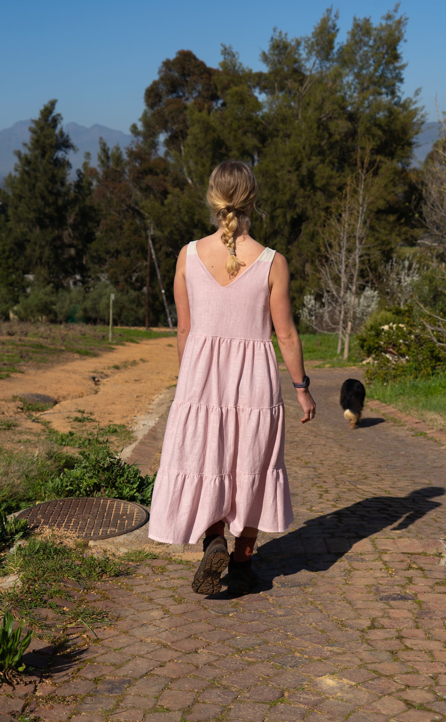 Pink Rose Dress