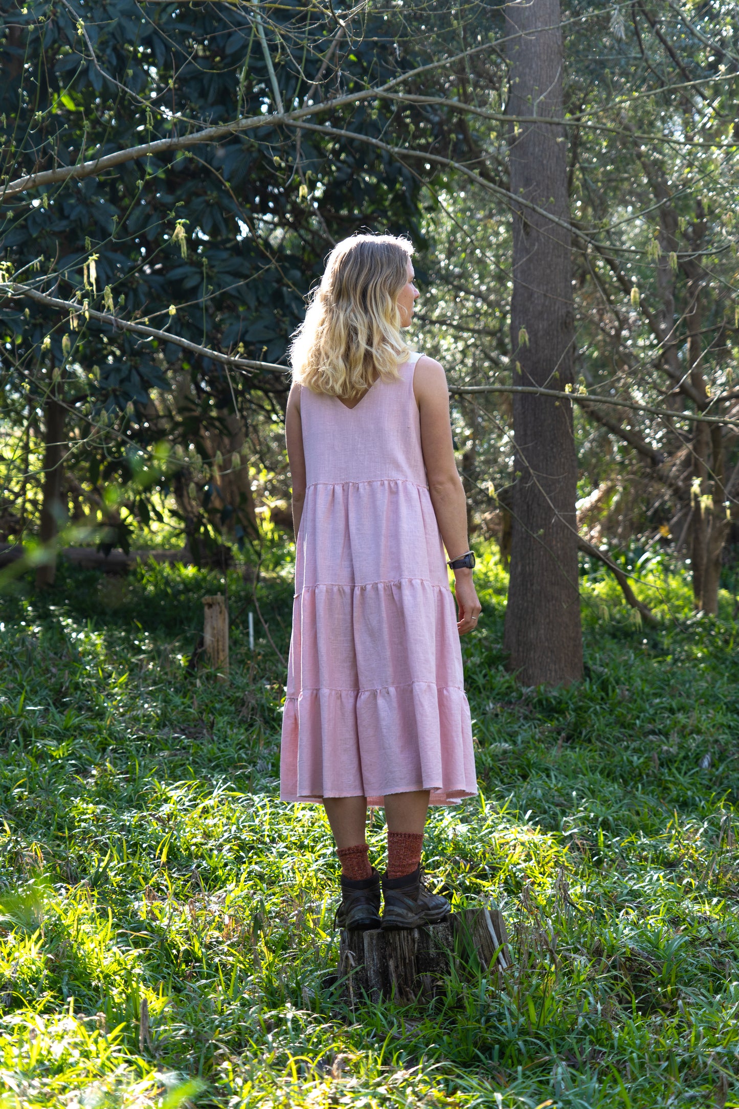 Pink Rose Dress