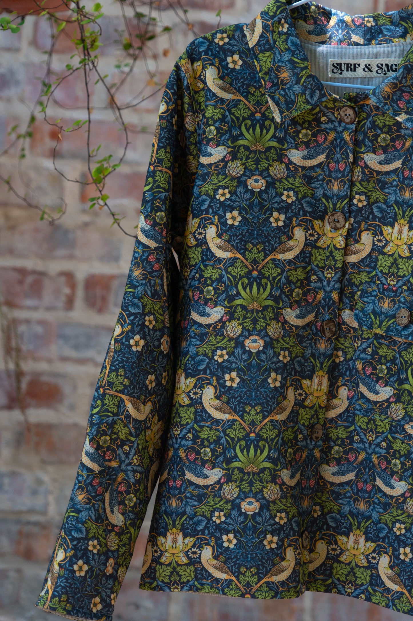 Sage Jacket - Strawberry Thief [M]