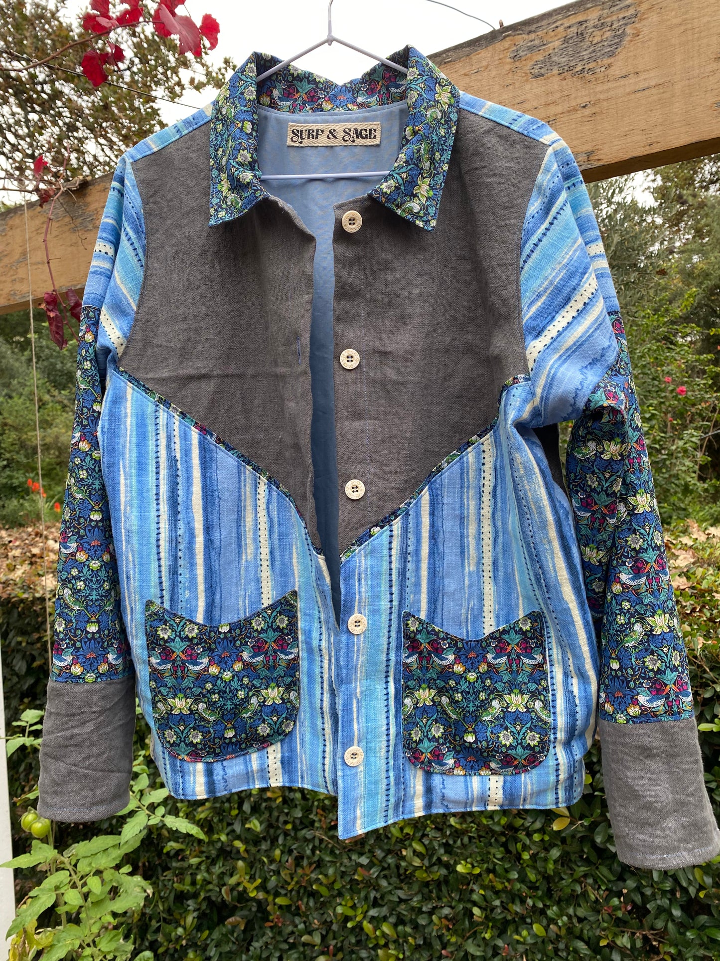 Sage Jacket - Strawberry Thief [M]