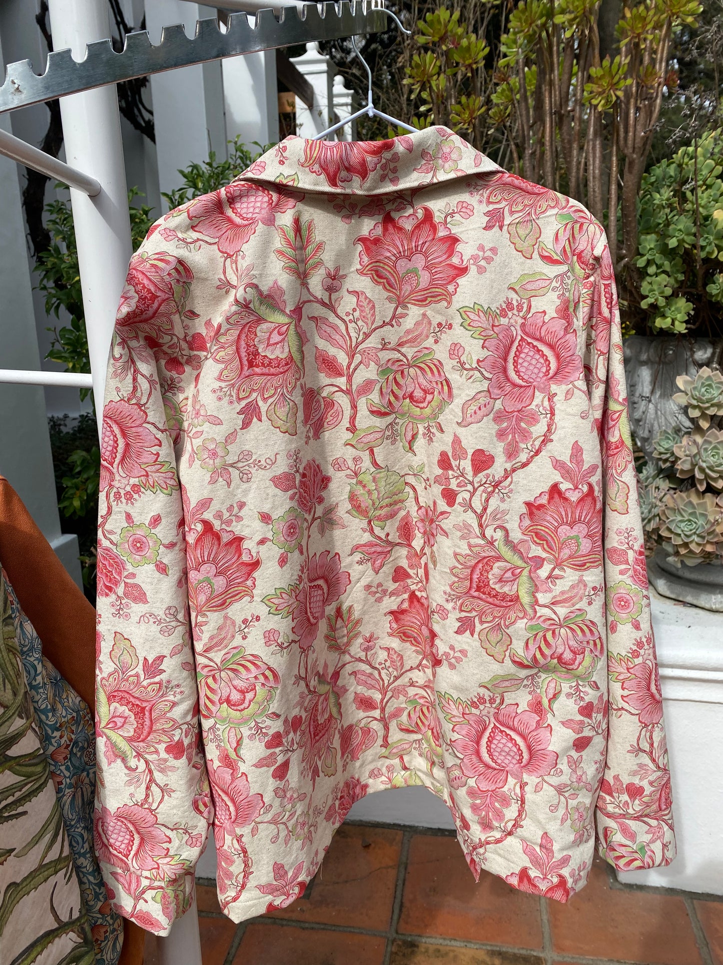Sage Jacket - Pink Floral [L]