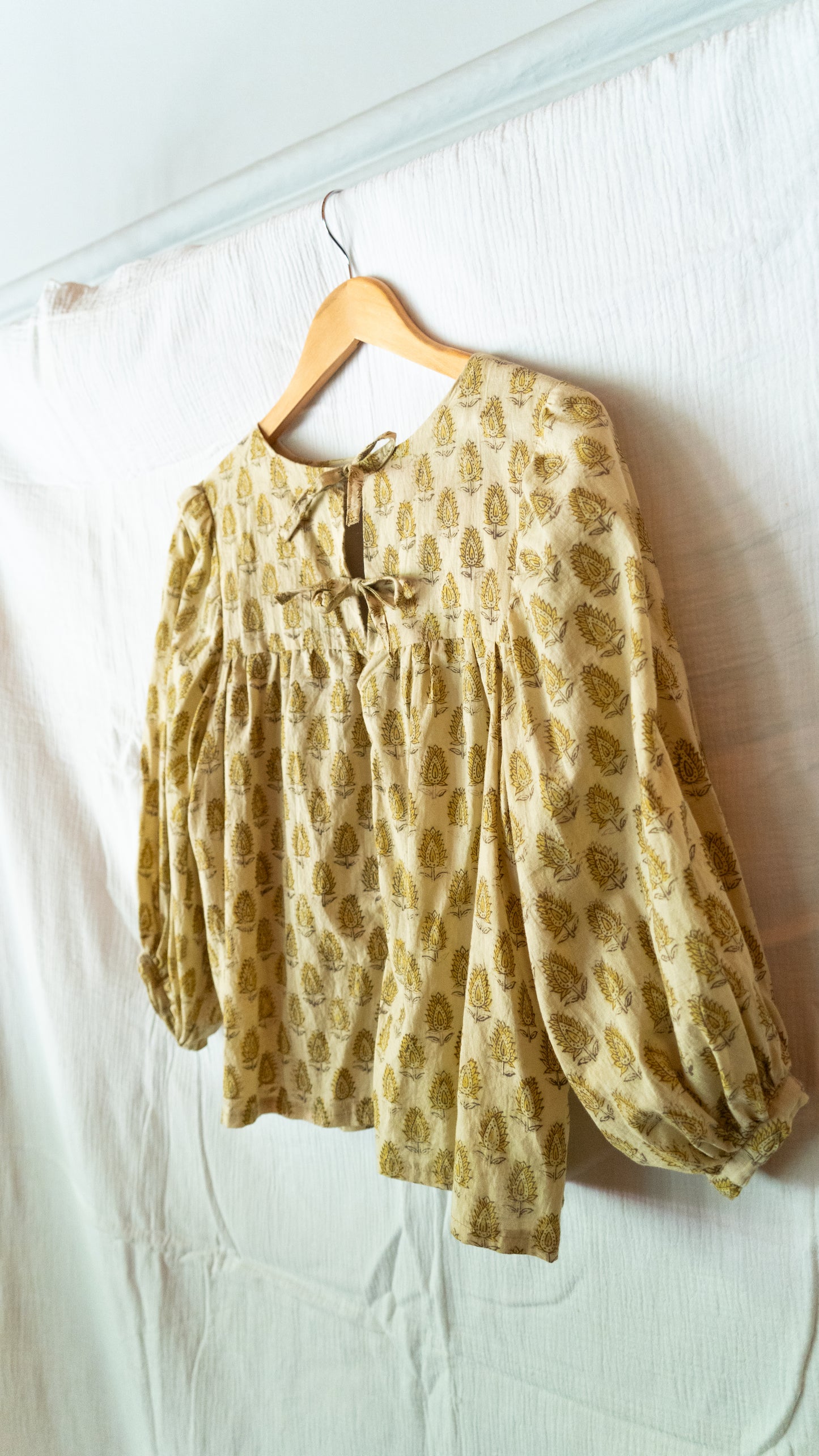 Moana Shirt - Lemon Beige