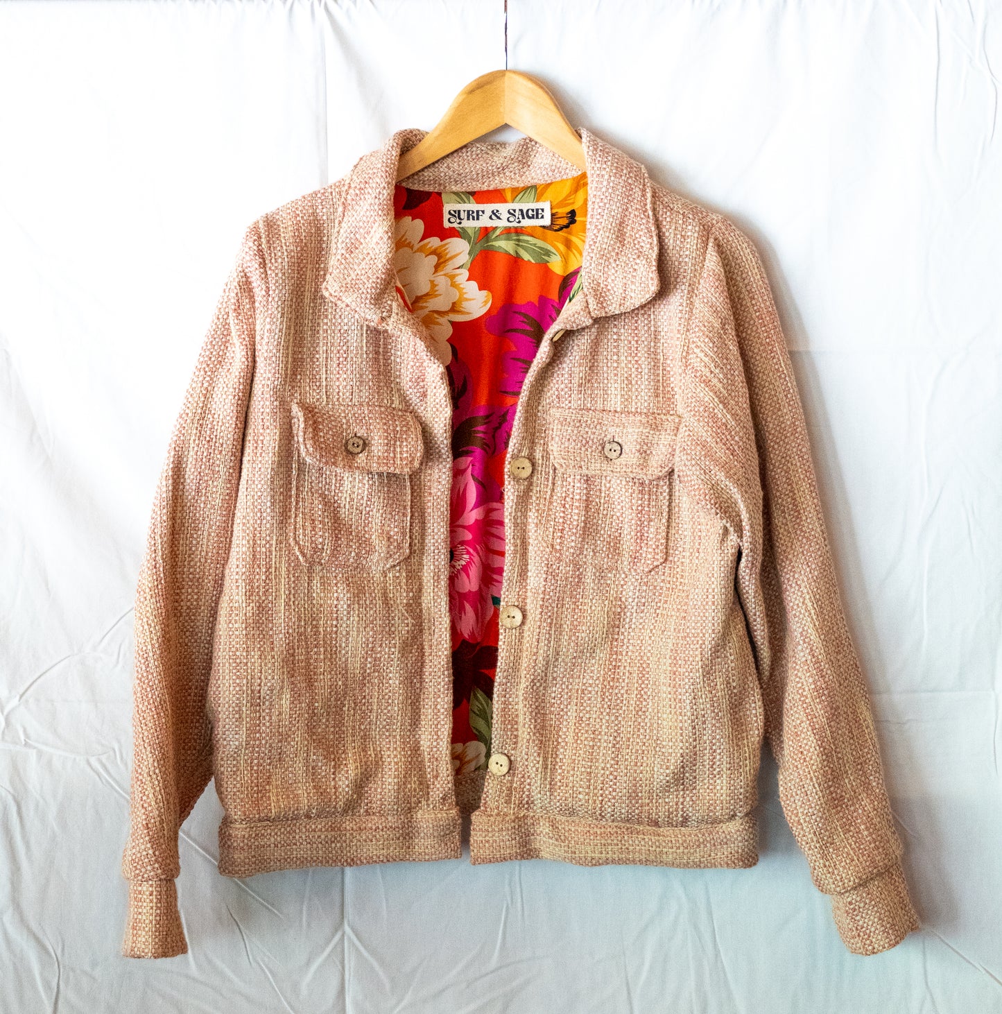 Sage Jacket - Dusty Pink